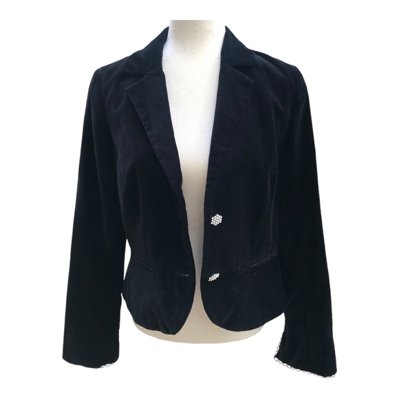Old Navy Fabulous Velvet Blazer - Picture 3 of 13